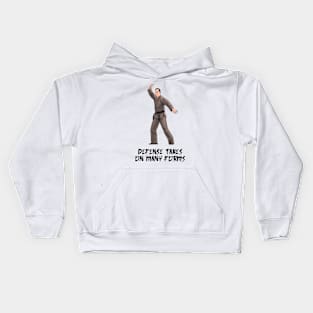 Defense Takes On Many Forms Kids Hoodie